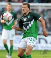 Fussball: 1. Bundesliga Saison 2010/2011: SV Werder Bremen, BARGFREDE Einzelaktion