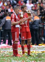 Fussball 1. Bundesliga  Saison  2012/2013:  Deutscher Meister 12/13 FC Bayern Muenchen
