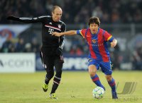 Fussball CHL  Saison 2011/2012:  FC Basel - FC Bayern Muenchen