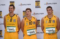 Basketball 1. Bundesliga 14/15:  Teampraesentation  Walter Tigers Tuebingen