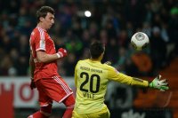 Fussball, 1. Bundesliga  Saison 2013/2014: SV Werder Bremen - FC Bayern Muenchen