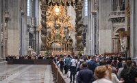 Vatikan / Rom: Trauer nach dem Tod von Papst Franziskus I.