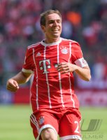 Fussball 1. Bundesliga Saison 16/17: FC Bayern Muenchen - SC Freiburg