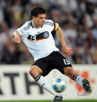 Fussball, International, WM Qualifikation 2010: Deutschland BALLACK am Ball