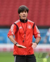 FUSSBALL WM 2014  Achtelfinale PK; Bundestrainer Joachim Loew (Deutschland)
