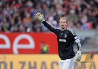 Fussball 1. Bundesliga  Saison 2010/2011:  1. FC Nuernberg - FC Schalke 04