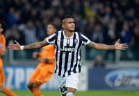 FUSSBALL  CHL  Saison 2013/2014: JUBEL Vidal Arturo (Juventus Turin)