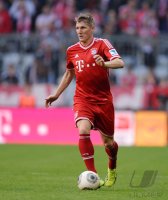 Fussball  1. Bundesliga  13/14: Bastian Schweinsteiger (FC Bayern Muenchen)