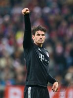 Fussball CHL&Atilde; Saison 12/13:  Mario Gomez (FC Bayern Muenchen)