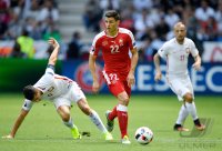 Fussball Europameisterschaft Achtelfinale 2016: Wales - Nordirland