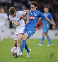 Fussball 1. Bundesliga  Saison 2010/2011  TSG 1899 Hoffenheim - FC Bayern Muenchen