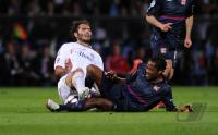 FUSSBALL  International CHL 09/10: Olympique Lyon - FC Bayern  Muenchen