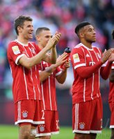 Fussball 1. Bundesliga Saison 17/18: FC Bayern Muenchen - SC Freiburg