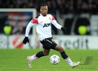 Fussball CHL  Saison 2011/2012:  Patrice Evra (Manchester United FC)