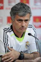 FUSSBALL International  COPA DEL REY  10/11:  Trainer Jose Mourinho (Real Madrid)