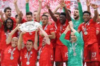 Fussball 1. Bundesliga Saison 18/19: Meister FC Bayern Muenchen