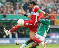 Fussball 1. Bundesliga: Bremen - Stuttgart