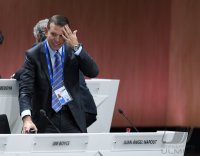 Fussball International 65. FIFA Kongress: FIFA Vizepraesident Juan Angel Napout (Paraguay)