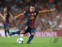 FUSSBALL Primera Division/Super Cup 2012:  Xavi Hernandez (Barca)