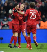 Fussball CHL 15/16 Gruppenphase: Olympiakos Piraeus  - FC Bayern Muenchen