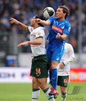 Fussball 1. Bundesliga  09/10  1899 Hoffenheim -  SV Werder Bremen