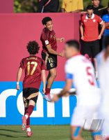 Fussball, Junioren U 17 WM 2025 Belgien - Tunesien, 
Gruppe D