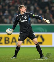 Fussball DFB Pokal 11/12 :  Lars Unnerstall (FC Schalke 04)