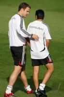 Fussball, Training der deutschen Nationalmannschaft