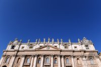 Rom Generalaudienz;  Schmuckbild Petersdom