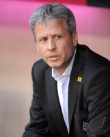 Fussball 1. Bundesliga :  Trainer Lucien Favre (Borussia Moenchengladbach)