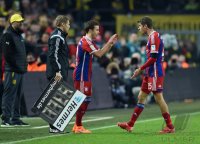 Fussball 1. Bundesliga Saison 14/15: Borussia Dortmund - FC Bayern Muenchen