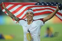 FUSSBALL  Olympia 2008  Finale Frauen  Brasilien - USA