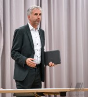 Streitgespraech OB Boris Palmer und AfD Landesvorsitzender Markus Frohnmaier in Tuebingen