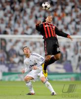 FUSSBALL  International CHL 09/10 :  Real Madrid - AC Mailand