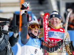 SKI   Weltcup  Riesensalalom  Slden Damen JUBEL; Martina Ertl (GER)
