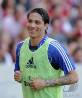 Fussball 1. Bundesliga  Saison 2010/2011:  Paolo Guerrero (Hamburger SV)