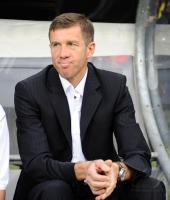 Fussball International Laenderspiel Polen - Mazedonien