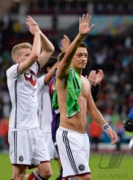 FUSSBALL WM 2014, ACHTELFINALE: JUBEL Deutschland