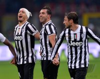 FUSSBALL SERIE A 2013/2014: JUBEL Juventus Turin