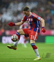 Fussball 1. Bundesliga Saison 14/15: Bastian Schweinsteiger (FC Bayern Muenchen)