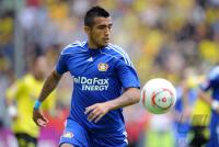 Fussball 1. Bundesliga  Saison 2010/2011: Leverkusen, VIDAL am Ball