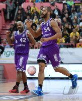 Basketball 1. Bundesliga 14/15 Hauptrunde:  Walter Tigers Tuebingen - BG Goettingen