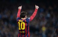 Fussball International CHL Saison 13/14: JUBEL Lionel Messi (Barca)