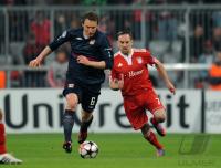 FUSSBALL  International CHL 09/10: FC Bayern  Muenchen - Olympique Lyon