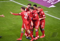Fussball 1. Bundesliga Saison 18/19: FC Bayern Muenchen - VfL Wolfsburg