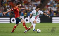 Fussball International Europameisterschaft 2012, Halbfinale: Portugal - Spanien