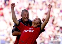 Fussball  1. Bundesliga  2000/2001: FC Bayern Muenchen - 1. FC Kaiserslautern