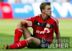 FUSSBALL 1. Bundesliga Bayer, Hanno BALITSCH am Boden