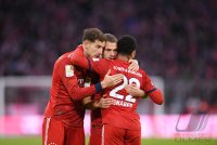 Fussball 1. Bundesliga Saison 18/19: FC Bayern Muenchen - VfB Stuttgart