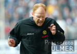 Fussball 1. Bundesliga: Hamburger SV - Dortmund, Sammer sauer